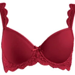 Nina von C. Spacer Bügel BH mit Spitze 48527971 | Burgund