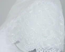 Nina von C. Spitzen Dirndlbluse "Valeska" Kurzarm 48462971 | Weiß