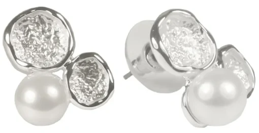 Ohrstecker Perlen mit Schalen