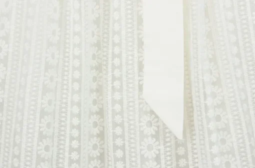 Pierre Marcel Transparente Blümchen Dirndlschürze Anna - Creme