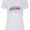 Piz Palü Damen Shirt "Allersberg" mit Trachten Motiv | Edelweiß