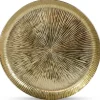 Riffelmacher Dekoteller mit Strahlendesign 42 cm 70578 | Gold
