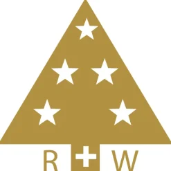 Riffelmacher Elch Rentier Dekofigur 38 x 48 cm 74706 | Braun / Rot - Weihnachten Adventsdekoration