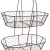 Riffelmacher Metall Körbe 2-tlg. Hänge Etagere 38 cm | 08214