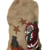 Riffelmacher Nikolaus Jutesack 80 x 50 cm "Weihnachtsmann" 19411 | Natur