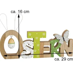 Riffelmacher Schriftzug Ostern 08072 | ca. 29 x 18 cm