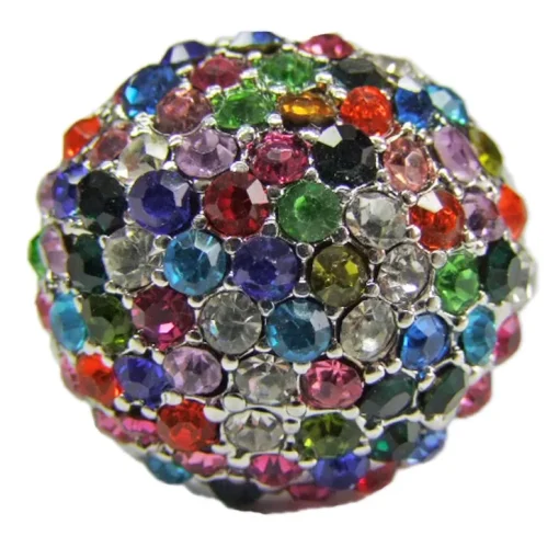 Ring Colorful mit Strasssteinen - Funky