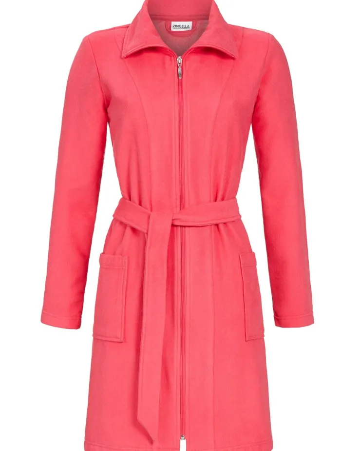 RINGELLA Damen Frotteemantel "Lieblingsstück" M118601 | Flamingo
