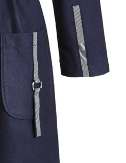 RINGELLA Damen Frotteemantel mit Kapuze 2218605 | Marineblau