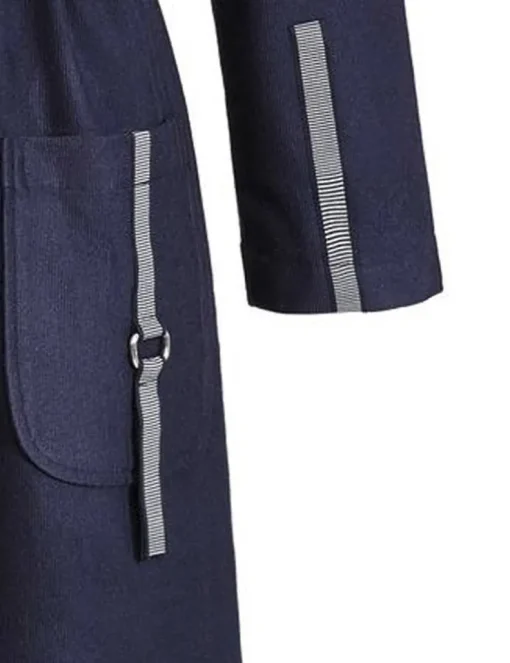 RINGELLA Damen Frotteemantel mit Kapuze 2218605 | Marineblau