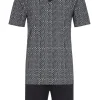 RINGELLA Herren Pyjama Shorty "Circles" 2241309 | Anthrazit