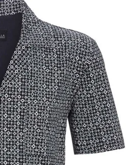 RINGELLA Herren Pyjama Shorty "Grey Circles" 2241311 | Anthrazit