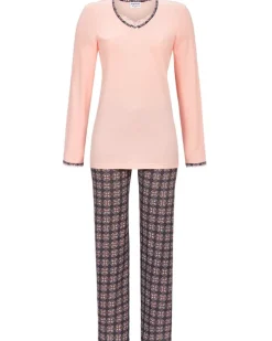 RINGELLA Pyjama mit Spitze "Mandala" 4561201 | Apricot