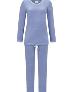 RINGELLA Pyjama mit Stretchfrottee "Cloud" 4518208 | Jeansblau
