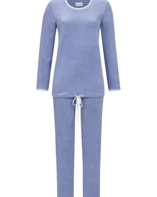 RINGELLA Pyjama mit Stretchfrottee "Cloud" 4518208 | Jeansblau