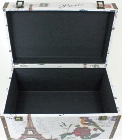 Schmuckkästchen Schatzkiste aus Holz "Paris"