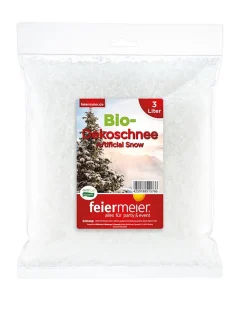 Schnee im Beutel 3Liter | BIO Dekoschnee