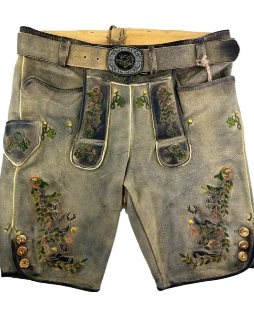SCHWEIGERT´s Kurze Lederhose Eichinger Acker Kernig | Exklusiv von MADDOX