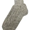 Sneaker Herren Trachten Socken Zopfmuster - Trachtenstrümpfe | Nussbraun