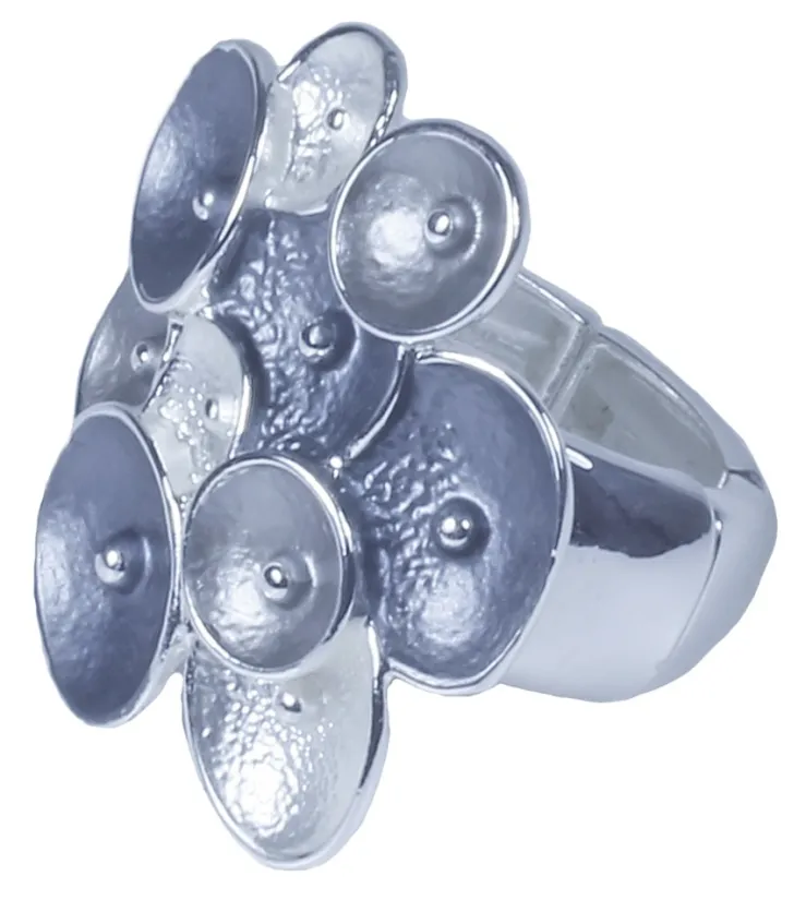 Statementring in verschiedenen Varianten - Kleine Kreise