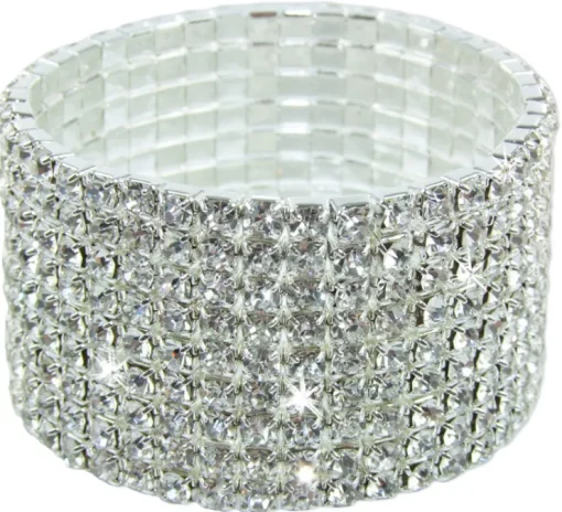 Strass Armband Brilliance 9-Reihig