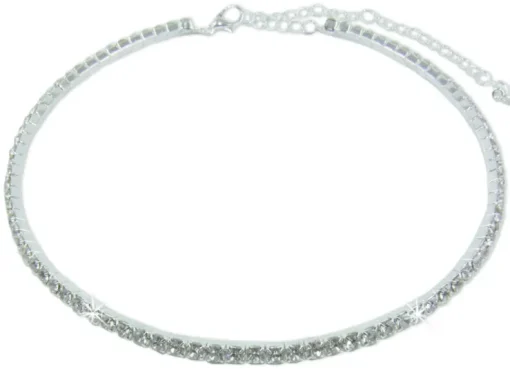 Strass Collier Brilliance 1-Reihig