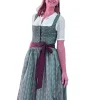 Trachten Deiser Damen Dirndl "Beatrice" Traditionell | Grün - 70cm
